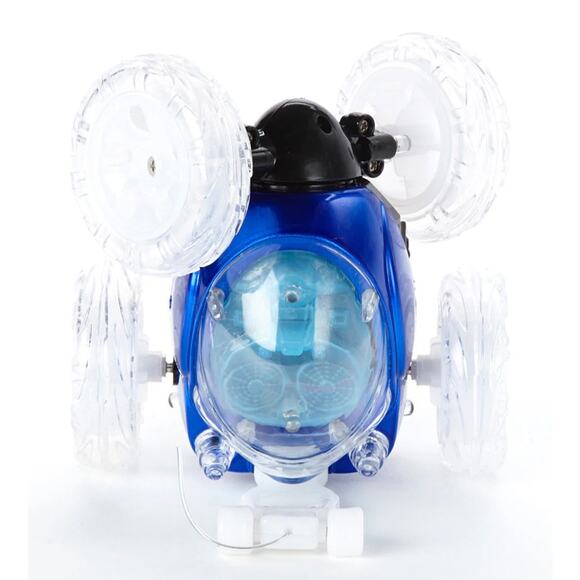 Remote Control Stunt Car with LED Lights - 360 Degree Rotating RC Car - Picture 2 of 7